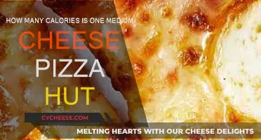 Cheese Pizza Hut Calories: How Much?