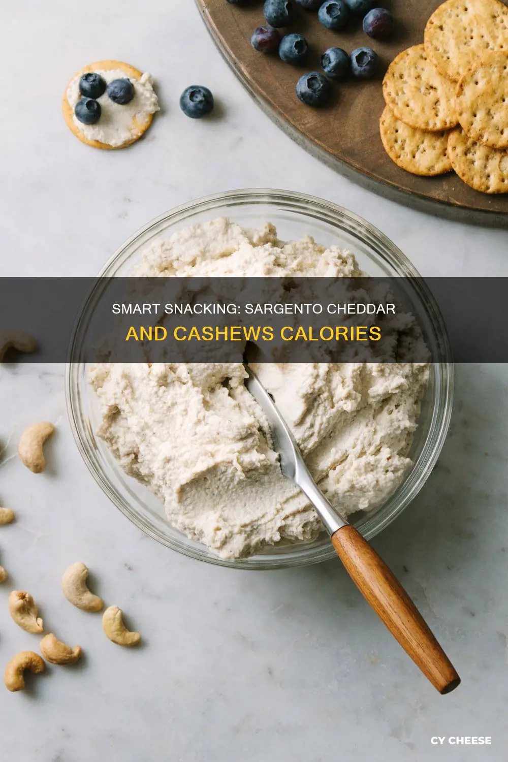 how many calories is sargento chedar cheese and cashews