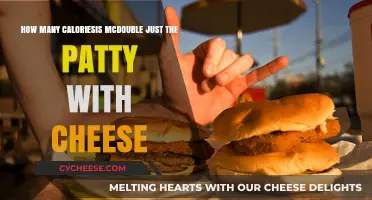 McDouble Patty with Cheese: Calorie Count Unveiled