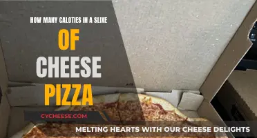 Cheese Pizza Calories: Unveiling the Nutritional Secrets of a Slice