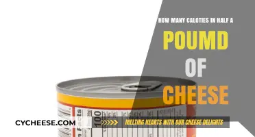 Half a Pound of Cheese: Calorie Count and Nutritional Insights