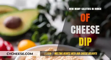 Cheese Dip Calories: How Many Are in an Ounce?