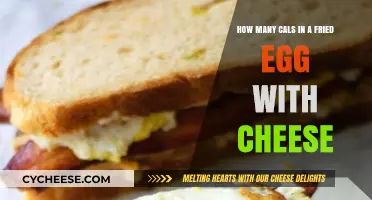 Fried Egg with Cheese: Calorie Count and Nutritional Insights