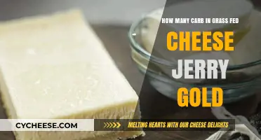 Grass-Fed Cheese: Carb Counts and Jerry Gold