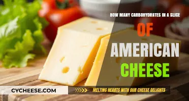 Carb Count in American Cheese Slices: A Nutritional Breakdown