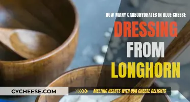 Blue Cheese Dressing: Carb Count at Longhorn Steakhouse