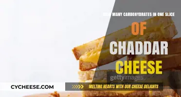 Carb Count in Chaddar Cheese: One Slice Breakdown