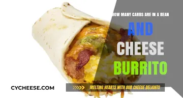 Burrito Breakdown: Bean and Cheese Carbs Explored