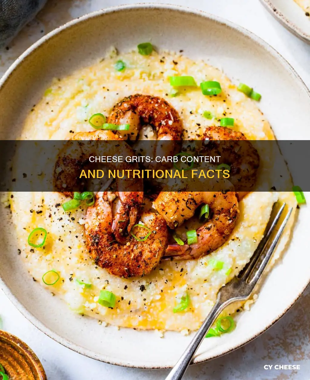 how many carbs are in a cup of cheese grits