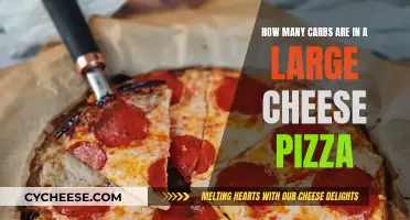 Cheese Pizza Carbs: How Many in a Large?