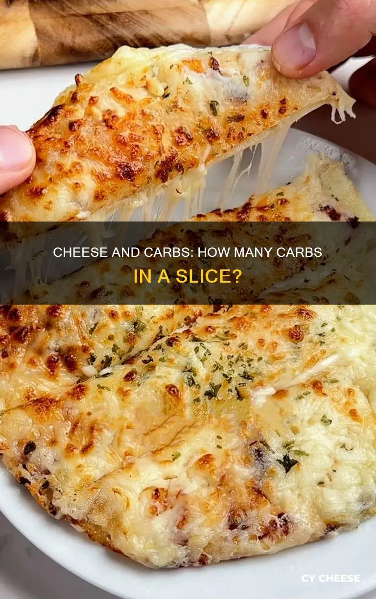 how many carbs are in a piece of cheese