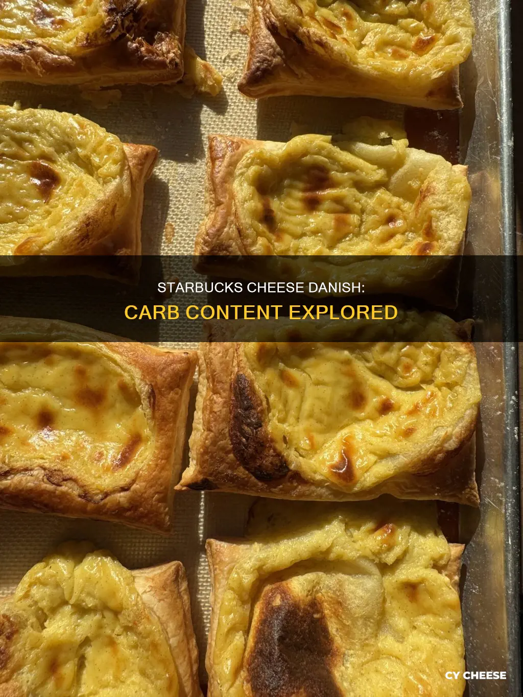 how many carbs are in a starbucks cheese danish