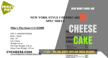 Cheese Cake Carbs: How Many is Too Many?