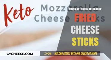 Cheese Sticks: Carb Counts for This Deep-Fried Treat