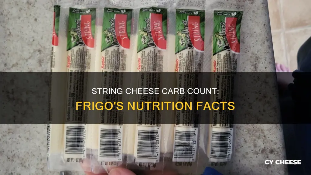 how many carbs are in frigo string cheese