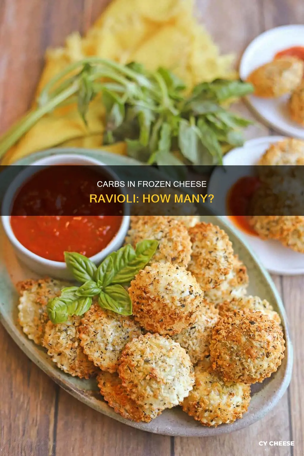 how many carbs are in frozen cheese ravioli