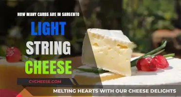 String Cheese Carbs: How Many in Sargento Light?