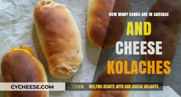 Kolache Carb Count: Sausage and Cheese Edition