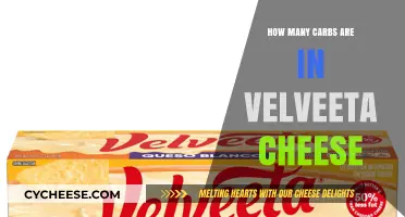 Velveeta Cheese: Carb Content and Nutritional Facts