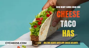Tasty Bean and Cheese Taco: How Many Carbs?