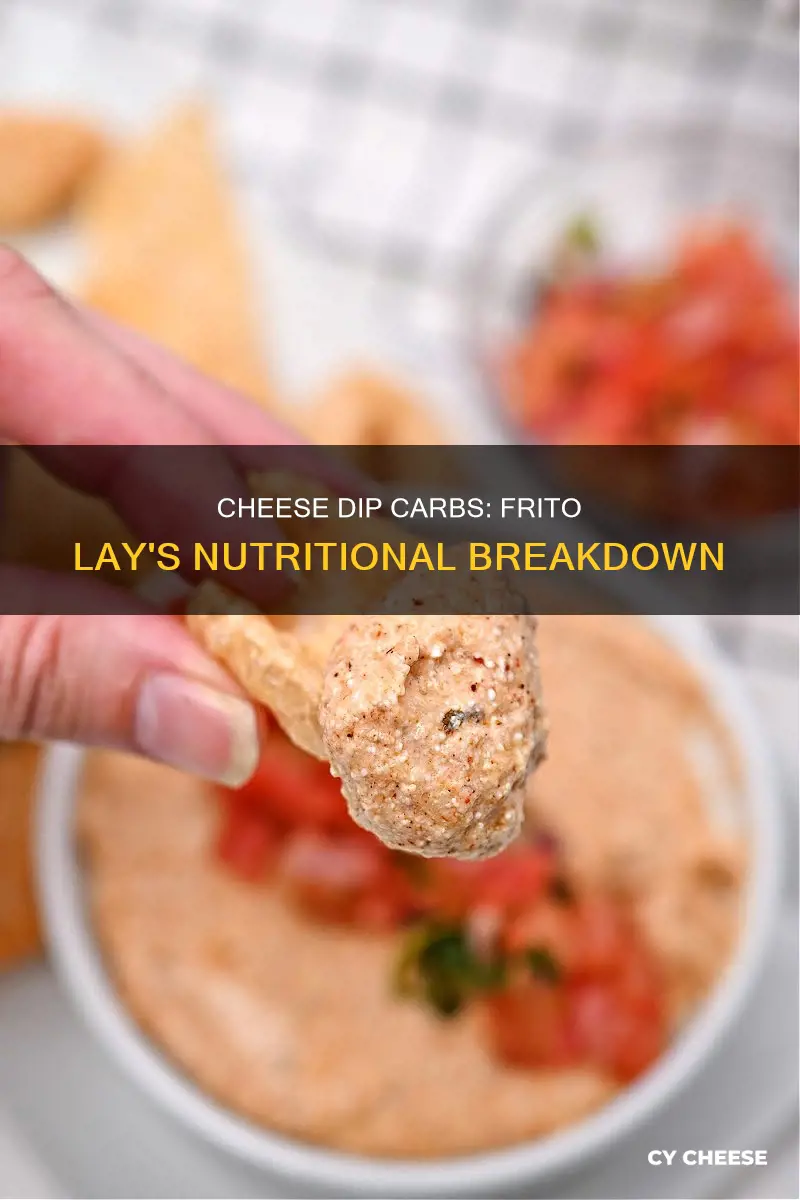 how many carbs does frito lay cheese dip