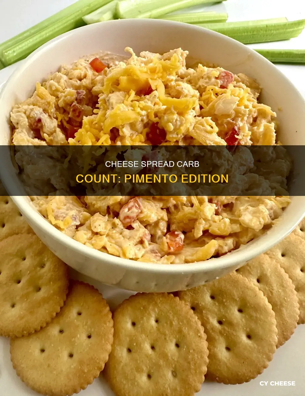 how many carbs does pimento cheese spread have