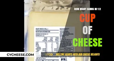 Cheese and Carbs: What's the Count?