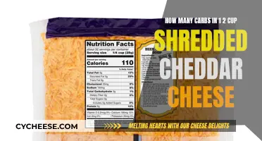 Cheese Crunch: Unveiling Carbs in Cheddar's Shredded Delight