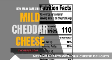 Mild Cheddar's Carb Count: A Quick Guide