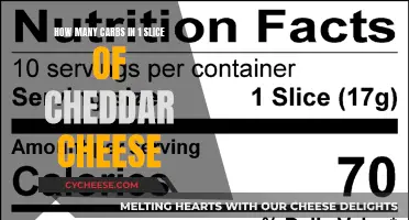 Cheese and Carbs: Cheddar's Carb Count Revealed