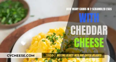 Scrambled Eggs with Cheese: Carbs and Calories Unveiled