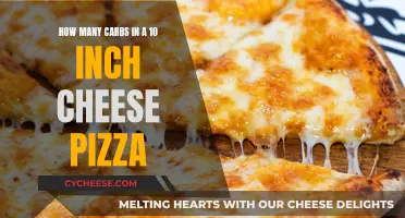 Cheese Pizza Carb Count: A 10-Inch Slice's Carby Journey