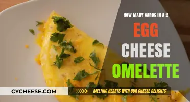 Cheese Omelette: Carb Count for Two Eggs