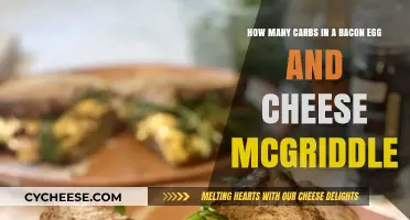 McGriddle Carbs: How Many in a Bacon, Egg, and Cheese?