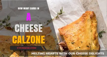 Cheese Calzone: Carb Count and Nutritional Facts