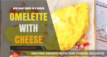 Cheesy Denver Omelette: Carb-Counting Unscrambled