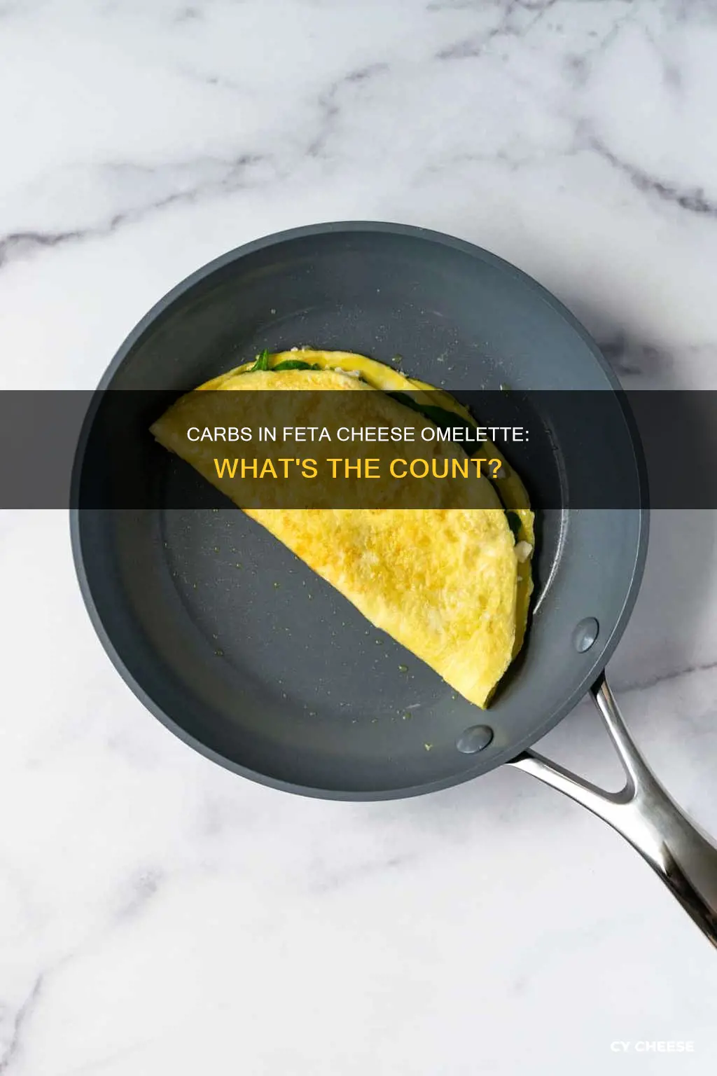 how many carbs in a feta cheese omelette