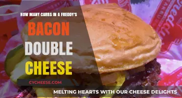 Freddy's Bacon Double Cheese: Carb Count and Nutrition Facts
