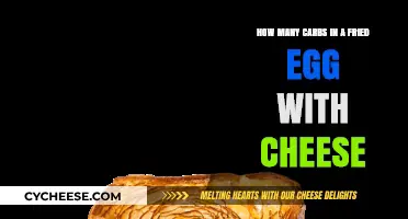 Cheesy Fried Egg: Carb Count and Nutrition Facts