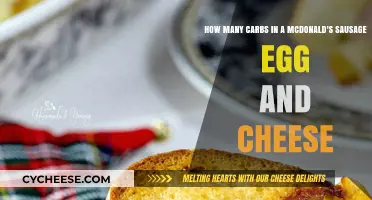 McDonald's Sausage, Egg, and Cheese: Carb Count Unveiled