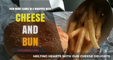 Whopper With Cheese: Carbs and Calories Explained
