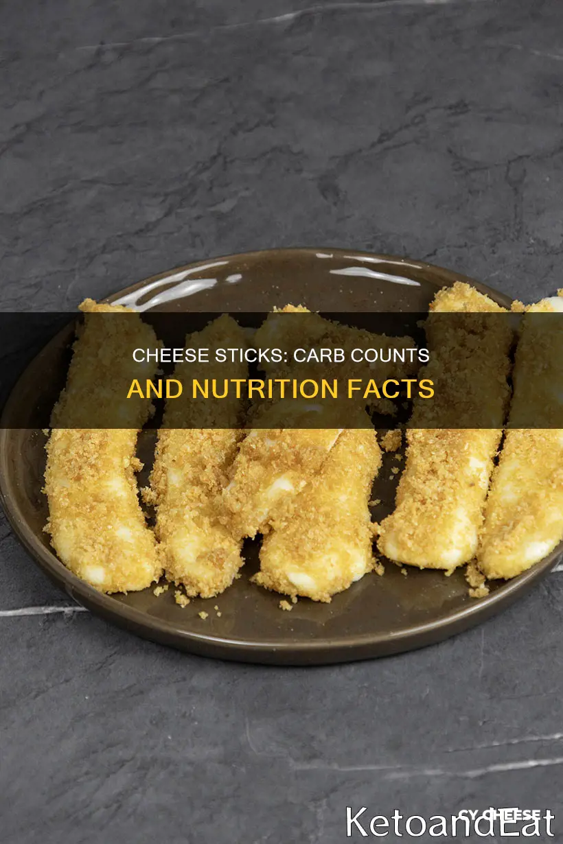 how many carbs in an cheese stick