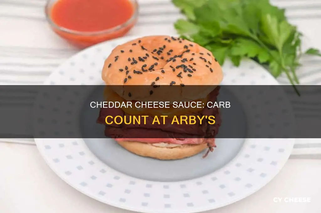 how many carbs in arbys cheddar cheese sauce recipe