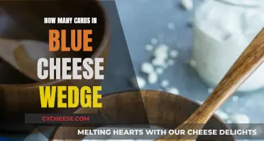 Cheese Connoisseurs: Carb Count in Blue Cheese Wedges