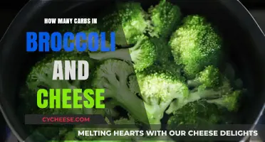 Cheese and Broccoli: Carb Counts and Nutrition Facts