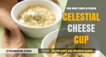 Cheese Cup Carbs: A Busken Celestial Carb Count