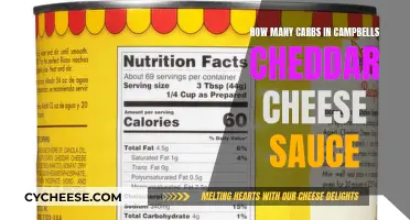 Unveiling Carb Count: Cheddar Cheese Sauce's Nutritional Secrets