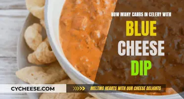 The Carb Count of Celery With Blue Cheese Dip