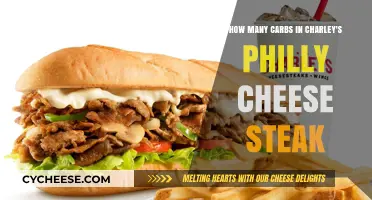 Charley's Philly Cheese Steak: Carb Count and Nutrition Facts