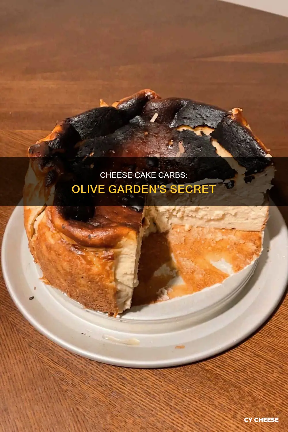 how many carbs in cheese cake from olive garden